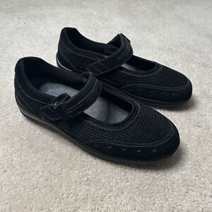 OrthoFeet Gel Black Mary Jane Women Shoes Size 9 Medium